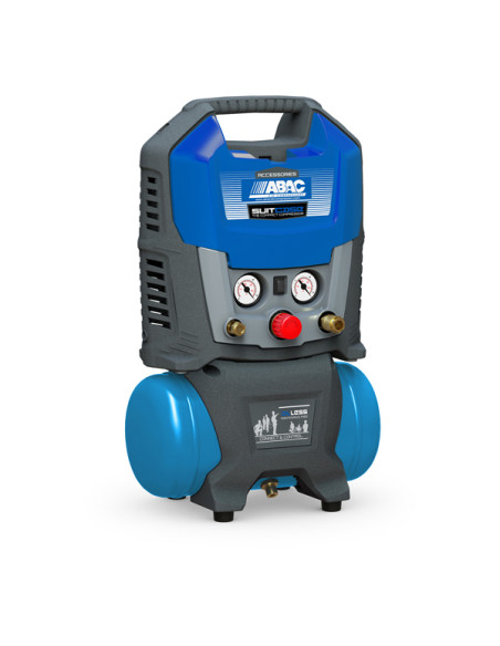 COMPRESOR BRICO 1'5HP S/ACEITE 6 L