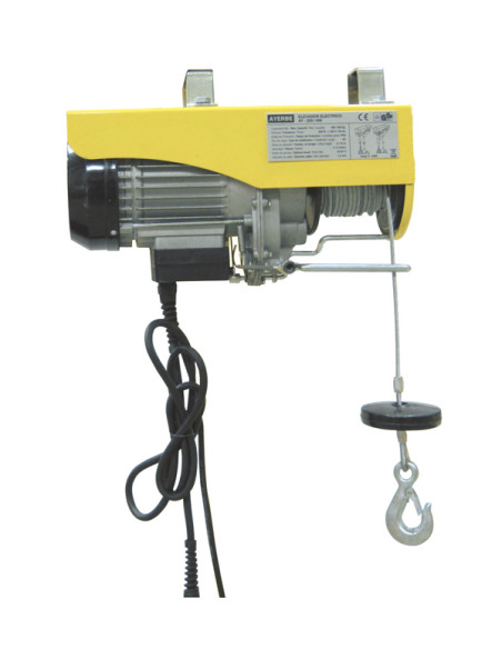 ELEVADOR ELECTRICO 12MT-6MT 200-400 KG