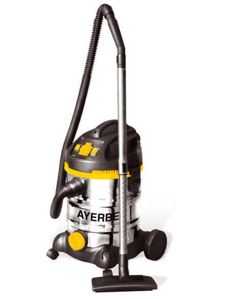 ASPIRADOR INOX AGUA POLVO 30L 1500 W