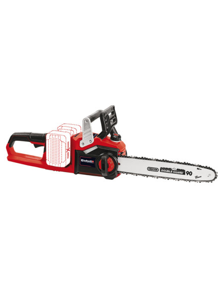 MOTOSIERRA SIN BATERIA 35CM 18V X 2