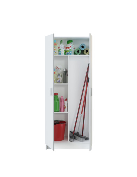ARMARIO MULTIUSO BLANCO 2 P 180X73X37