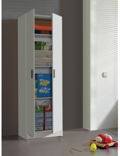 ARMARIO MULTIUSO BCO 2P 3B 180X59X37