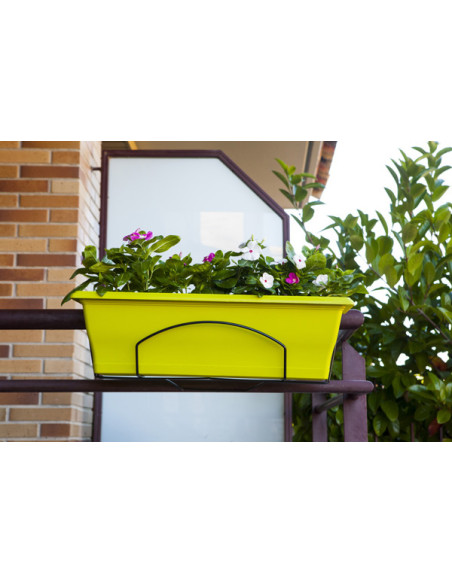 JARDINERA+SOPORTE PISTACHO 60 CM