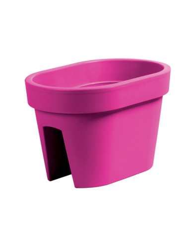 MACETA BALCON LOFLY R. MAGENTA 40X27X25CM