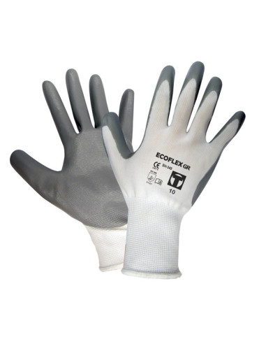 GUANTE NYLON NITRILO GRIS T.7