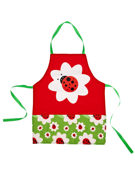DELANTAL LADYBUG INFANTIL