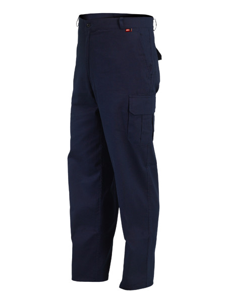 PANTALON ALGODON MULTIBOL AZUL S