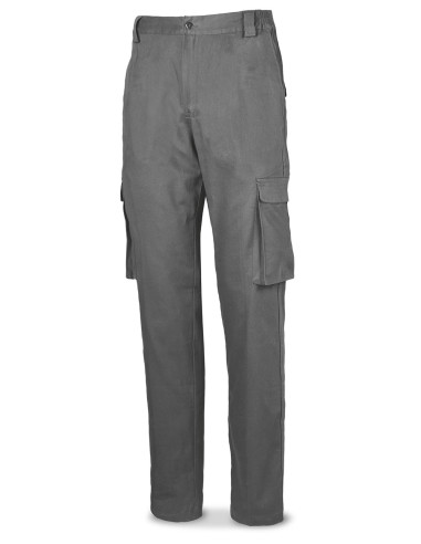 PANTALON STRETCH BASICO GRIS 38