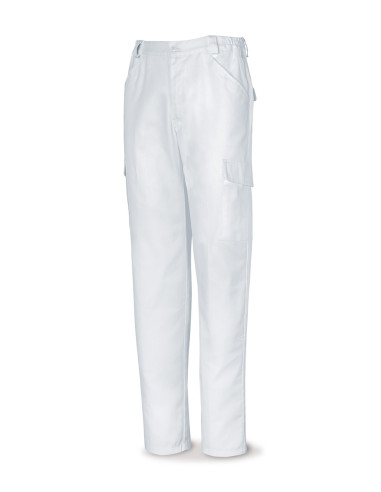 PANTALON TERGAL MULTIBOL BLANCO 38