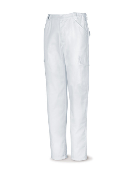 PANTALON TERGAL MULTIBOL BLANCO 44