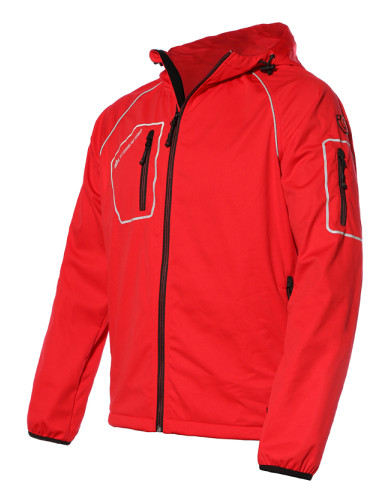 CHAQUETA SOFTSHELL POLIEST ROJ S