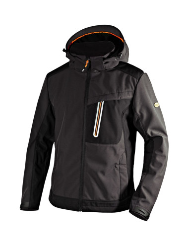 CHAQUETA SOFTSHELL CARBON M