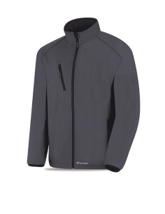 CHAQUETA SOFTSHELL GRIS XL