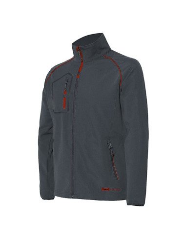 CHAQUETA SOFTSHELL GRIS M