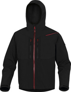 CHAQUETA SOFTSHELL NGR/RJA L