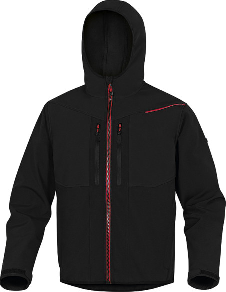 CHAQUETA SOFTSHELL NGR/RJA L