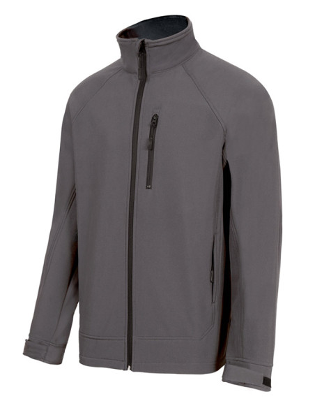 CHAQUETA SOFTSHELL GRIS XXL