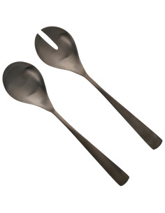 CUBIERTOS SERVIR NEGRO SET-2