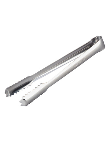 PINZA HIELO INOX 18 CM