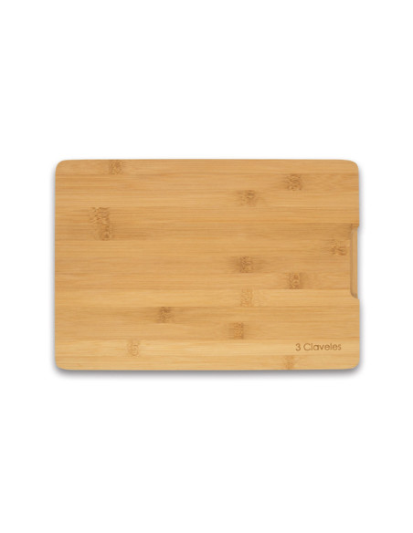 TABLA CORTAR BAMBU 40X30X2 CM