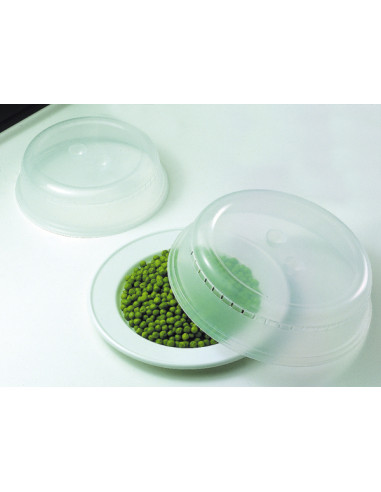 TAPA SALPICADURA MICROONDAS TRANSP. 23 CM
