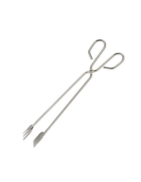 TENACILLA CARNE INOX LARGA 35 CM