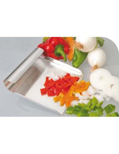 PALA RECOGE VERDURAS INOX 24X15 CM