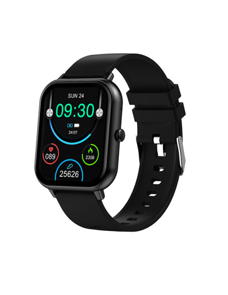 Smartwatch Curved Glass Pro DCU Negro | Llamadas, Deporte e IP67