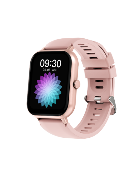 Smartwatch Curved Glass Pro DCU Rosa | Llamadas, Deporte e IP67