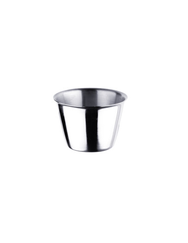 FLANERO ACERO INOX LISO 8X5,5 CM