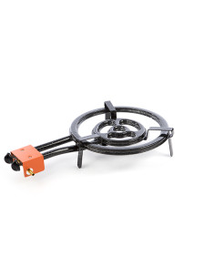 PAELLERO PLANO GAS BUTANO L-40 2F 40 CM