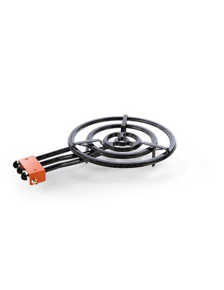 PAELLERO PLANO GAS BUTANO L-60 4F 60 CM