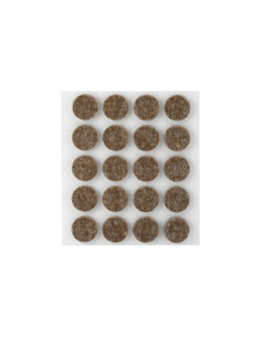 FIELTRO ADHESIVO MARRON 17X3 MM