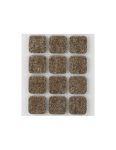 FIELTRO ADHESIVO MARRON 22X22X3 MM
