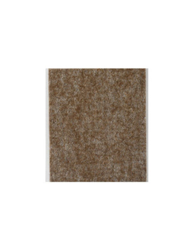 FIELTRO ADHESIVO MARRON 100X85X3MM