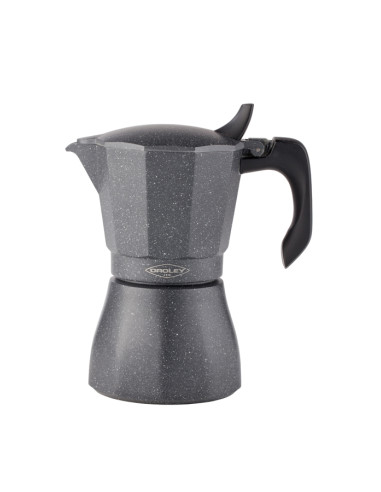 CAFETERA ALUMINIO INDUC. PETRA 6 TZ