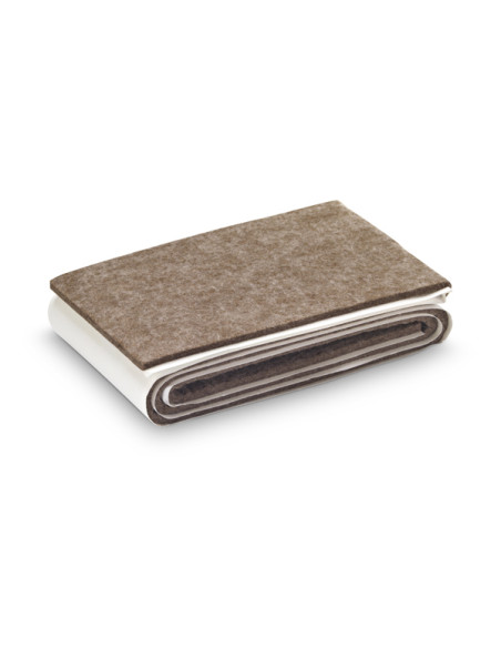 FIELTRO ADH. LANA MARRON 1 M 85 MM