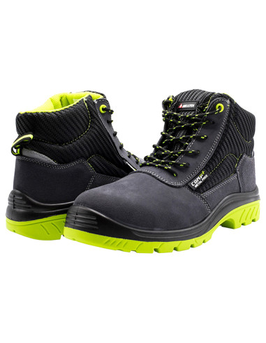 BOTA PIEL SERRAJE +COMP S1P GRIS 38